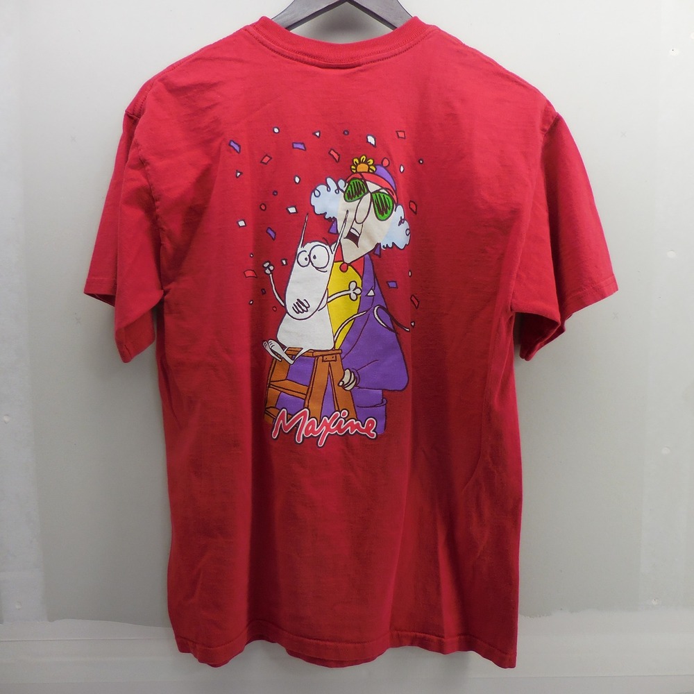 Vintage Jerry Leigh Maxine Hallmark Red Shirt Uncle Sam Patriotic Proud American